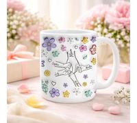 Personalized Mom Coffee Mug Custom Mugs with Kids Names Gifts for mom, 3D Inflated Effect, You Hold Our Hands Also Our Hearts Coffee Cup Mothers Day Gift for Grandma Mama Birthday from Daughter Son