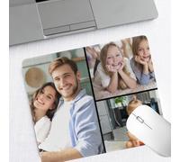 Personalized Mouse Pad,Custom Mousepad with Your Photo,Make Your Own Customized Mousepads,Non-Slip Rectangle Mouse Pads Gifts for Christmas Office Supplies & Gaming Computer Desk Accessories (L)