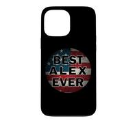 Personalized Name Alex I love Alex USA vintage Style Case for iPhone 13 Pro Max