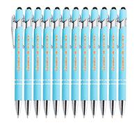 Personalized Name Ballpoint Pen, Customized Ballpoint Pens with Birthday Graduation Wedding Wishes, Office Stationery for Notes, Labels, Choose the Custom Text color, Visually Attractive, 48PCS