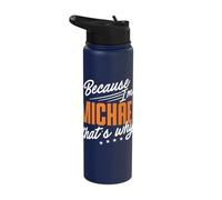 Personalized Name, Because I'm Michael That's Why Stainless Steel Insulated Water Bottle