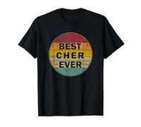 Personalized Name cher I love cher Retro vintage Style T-Shirt