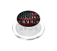 Personalized Name Donald I Love Donald USA vintage Style PopSockets PopGrip for MagSafe
