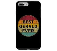 Personalized Name Gerald I love Gerald Retro vintage Style Case for iPhone 7 Plus/8 Plus