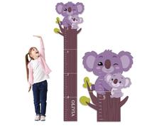 Personalized Name Growth Chart, Cute Koala Wood Height Chart, Height Measurement for Wall Boy Girls, Height Wall Chart Growth Measuring Ruler Room Wall Decor