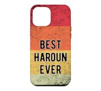 Personalized Name Haroun I love Haroun Retro vintage Style Case for iPhone 12 Pro Max