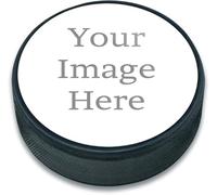 Personalized Name Hockey Puck,Custom Engraved Hard Rubber Ice Hockey Pucks, Design Puck Gift, Birthday for Sport Hockey Lovers