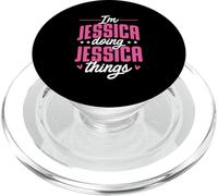 Personalized Name, I'm Jessica Doing Jessica Things PopSockets PopGrip for MagSafe