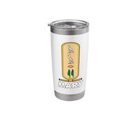 Personalized Name in Egyptian Hieroglyphs, Ancient Symbol Stainless Steel Insulated Tumbler
