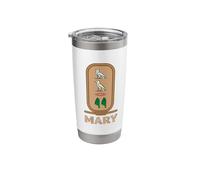 Personalized Name in Egyptian Hieroglyphs, Ancient Symbol Stainless Steel Insulated Tumbler