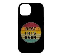 Personalized Name Iris I love Iris Retro vintage Style Case for iPhone 14
