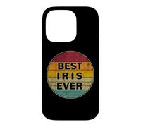 Personalized Name Iris I love Iris Retro vintage Style Case for iPhone 14 Pro