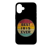 Personalized Name Iris I love Iris Retro vintage Style Case for iPhone 16 Plus