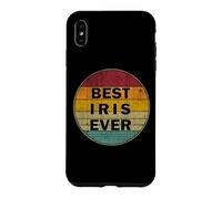 Personalized Name Iris I love Iris Retro vintage Style Case for iPhone XS Max