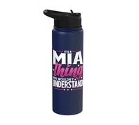 Personalized Name, It's A Mia Thing Stainless Steel Insulated Water Bottle