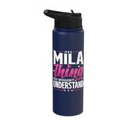 Personalized Name, It's A Mila Thing Stainless Steel Insulated Water Bottle