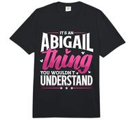 Personalized Name, It's an Abigail Thing Comfort Colors Adult Heavyweight T-Shirt