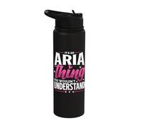 Personalized Name, It's an Aria Thing Stainless Steel Insulated Water Bottle