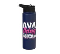 Personalized Name, It's an Ava Thing Stainless Steel Insulated Water Bottle