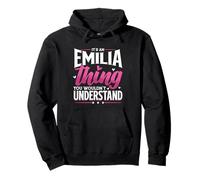 Personalized Name, It's An Emilia Thing Pullover Hoodie
