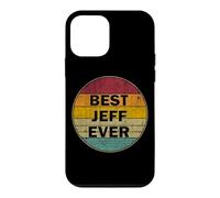 Personalized Name Jeff I love Jeff Retro vintage Style Case for iPhone 12 mini