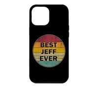Personalized Name Jeff I love Jeff Retro vintage Style Case for iPhone 12 Pro Max