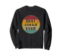 Personalized Name Jihad I love Jihad Retro vintage Style Sweatshirt