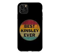 Personalized Name Kinsley I love Kinsley Retro vintage Style Case for iPhone 11 Pro Max