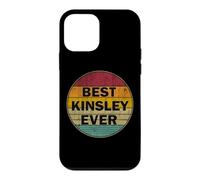 Personalized Name Kinsley I love Kinsley Retro vintage Style Case for iPhone 12 mini