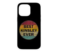 Personalized Name Kinsley I love Kinsley Retro vintage Style Case for iPhone 14 Pro Max