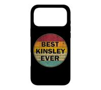 Personalized Name Kinsley I love Kinsley Retro vintage Style Case for iPhone 17 Pro Max