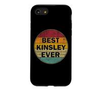 Personalized Name Kinsley I love Kinsley Retro vintage Style Case for iPhone SE (2020) / 7/8