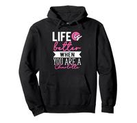 Personalized Name, Life Is Better When You Are A Charlotte Pullover Hoodie