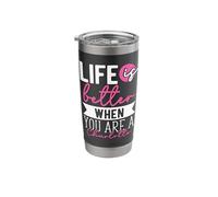 Personalized Name, Life is Better When You are A Charlotte Stainless Steel Insulated Tumbler