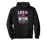 Personalized Name, Life Is Better When You Are A Harper Pullover Hoodie