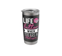 Personalized Name, Life is Better When You are A Melissa Stainless Steel Insulated Tumbler