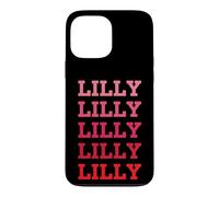 Personalized Name Lilly I love Lilly vintage Case for iPhone 13 Pro Max