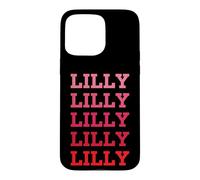 Personalized Name Lilly I love Lilly vintage Case for iPhone 15 Pro Max