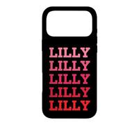 Personalized Name Lilly I love Lilly vintage Case for iPhone 17 Pro Max