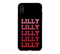 Personalized Name Lilly I love Lilly vintage Case for iPhone XS Max