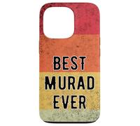 Personalized Name Murad I love Murad Retro vintage Style Case for iPhone 13 Pro