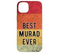 Personalized Name Murad I love Murad Retro vintage Style Case for iPhone 14 Plus