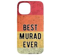 Personalized Name Murad I love Murad Retro vintage Style Case for iPhone 15