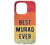 Personalized Name Murad I love Murad Retro vintage Style Case for iPhone 15 Pro