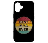 Personalized Name Mya I love Mya Retro vintage Style Case for iPhone 16