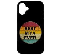 Personalized Name Mya I love Mya Retro vintage Style Case for iPhone 16 Plus