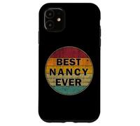 Personalized Name Nancy I love Nancy Retro vintage Style Case for iPhone 11