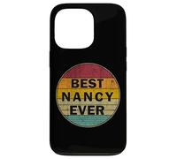 Personalized Name Nancy I love Nancy Retro vintage Style Case for iPhone 13 Pro