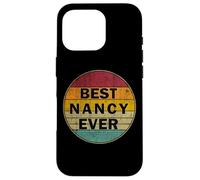 Personalized Name Nancy I love Nancy Retro vintage Style Case for iPhone 16 Pro
