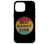Personalized Name Nancy I love Nancy Retro vintage Style Case for iPhone 16 Pro Max